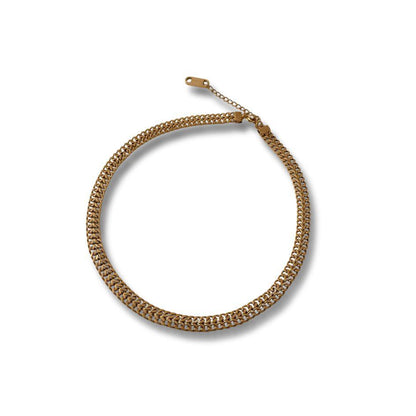 Fusion Chain Choker Necklace - The Smart Minimalist