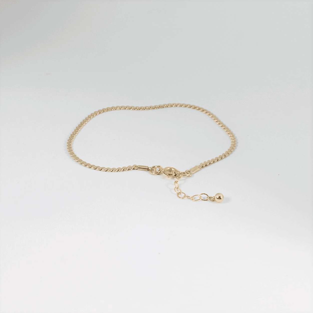 14k Gold Serpentine Chain Bracelet - The Smart Minimalist