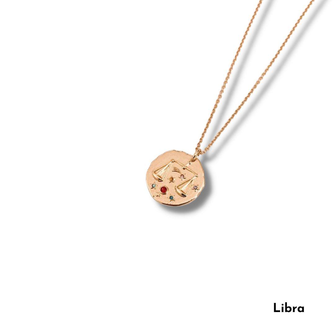Zodiac Necklace (Waterproof - 18k Gold Plated) - The Smart Minimalist