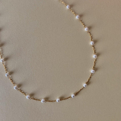 Dainty Pearl Necklace - The Smart Minimalist