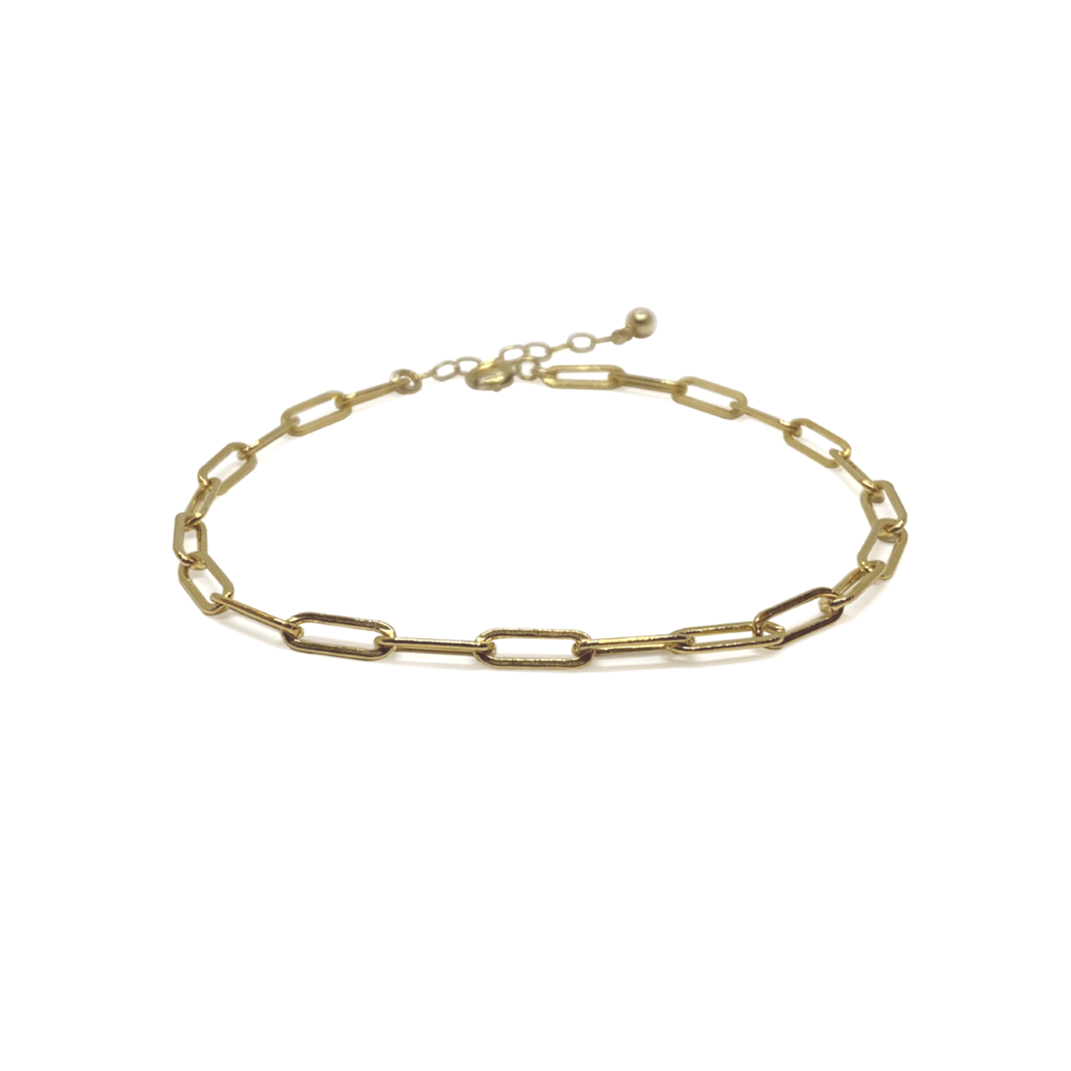 Paperclip Chain Summer Anklet - Gold/Silver - The Smart Minimalist